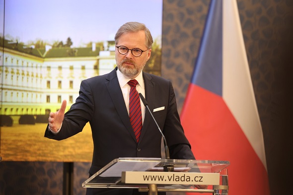 Petr Fiala je předseda vlády ČR