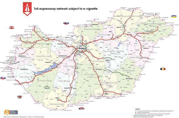 Dálniční síť Maďarska