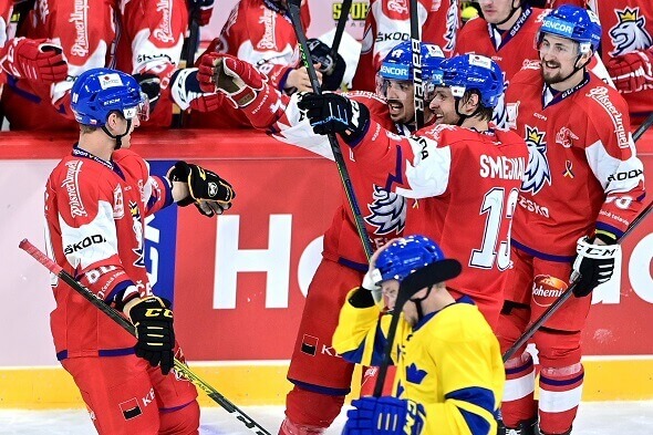 Hokej dnes: Česko - Švédsko živě na MS v hokeji 2022, online live stream zdarma