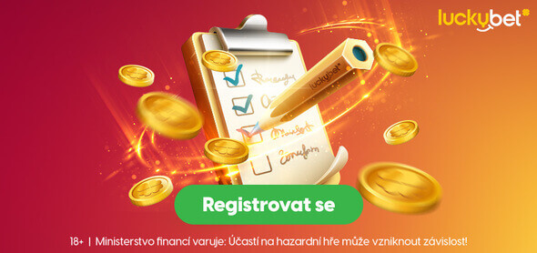 Online casino LuckyBet - jak se registrovat a získat bonus zdarma