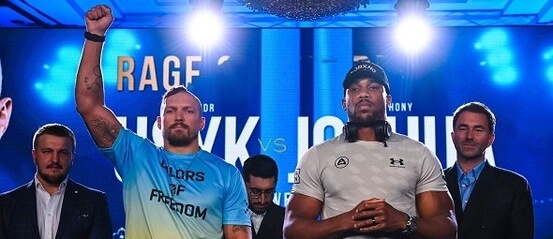 Oleksandr Usyk vyzve podruhé Anthonyho Joshuu Oleksandr Usyk vyzve podruhé Anthonyho Joshuu