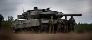 Německý tank Leopard 2 má pomoct Ukrajincům při úspěšné ofenzivě Německý tank Leopard 2 má pomoct Ukrajincům při úspěšné ofenzivě