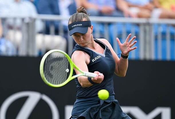 Barbora Krejčíková na WTA Eeastbourne