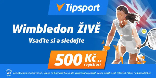 Sleduj Wimbledon v live streamu TV Tipsport