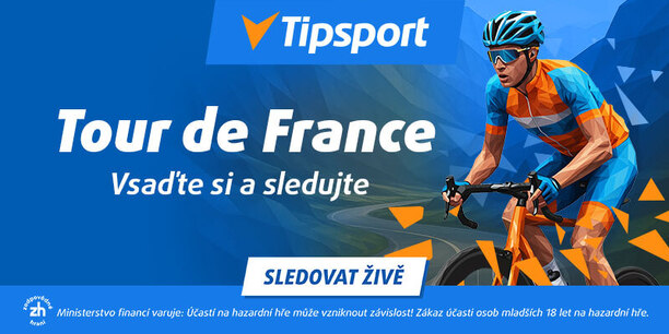 Sledujte Tour de France 2025 online živě na Tipsport TV