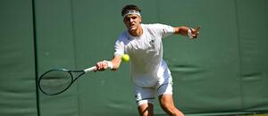 Jakub Menšík ve Wimbledonu