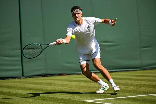 Jakub Menšík ve Wimbledonu