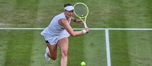 Barbora Krejčíková ve Wimbledonu