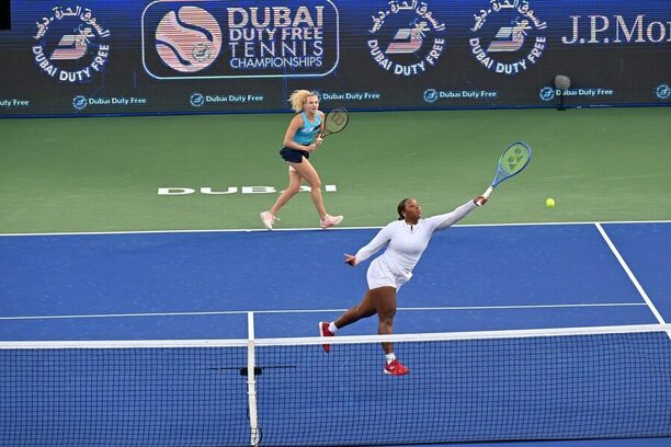 Kateřina Siniaková a Taylor Townsend