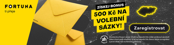 Vsaďte si na volby v Česku 2025 s bonusem 500 Kč